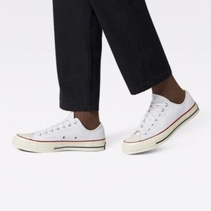 White Low Top Converse